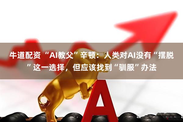 牛道配资 “AI教父”辛顿：人类对AI没有“摆脱”这一选择，但应该找到“驯服”办法