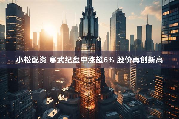 小松配资 寒武纪盘中涨超6% 股价再创新高