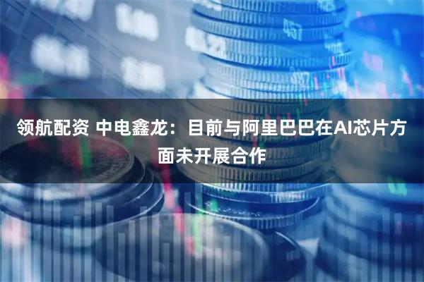 领航配资 中电鑫龙：目前与阿里巴巴在AI芯片方面未开展合作